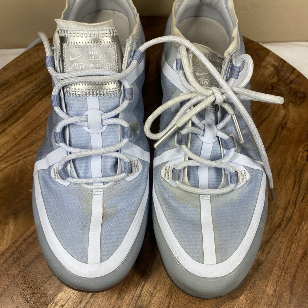 Nike Air Vapormax 2019 Indigo Fog Womens Blue Silver Size 8.5 Shoes AJ2617-001 - Picture 8 of 10